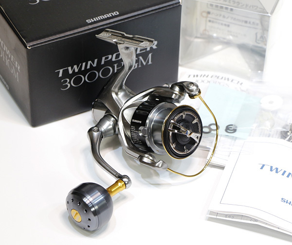 送料無料！ SHIMANO 15 ツインパワー TP 3000HGM 美品！ 夢屋ノブ