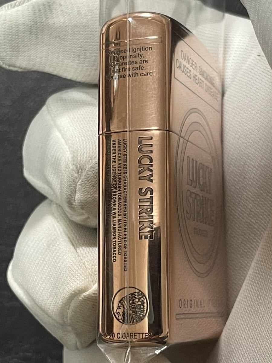 ZORRO LUCKY STRIKE 5面加工 zippo型 オイルライター
