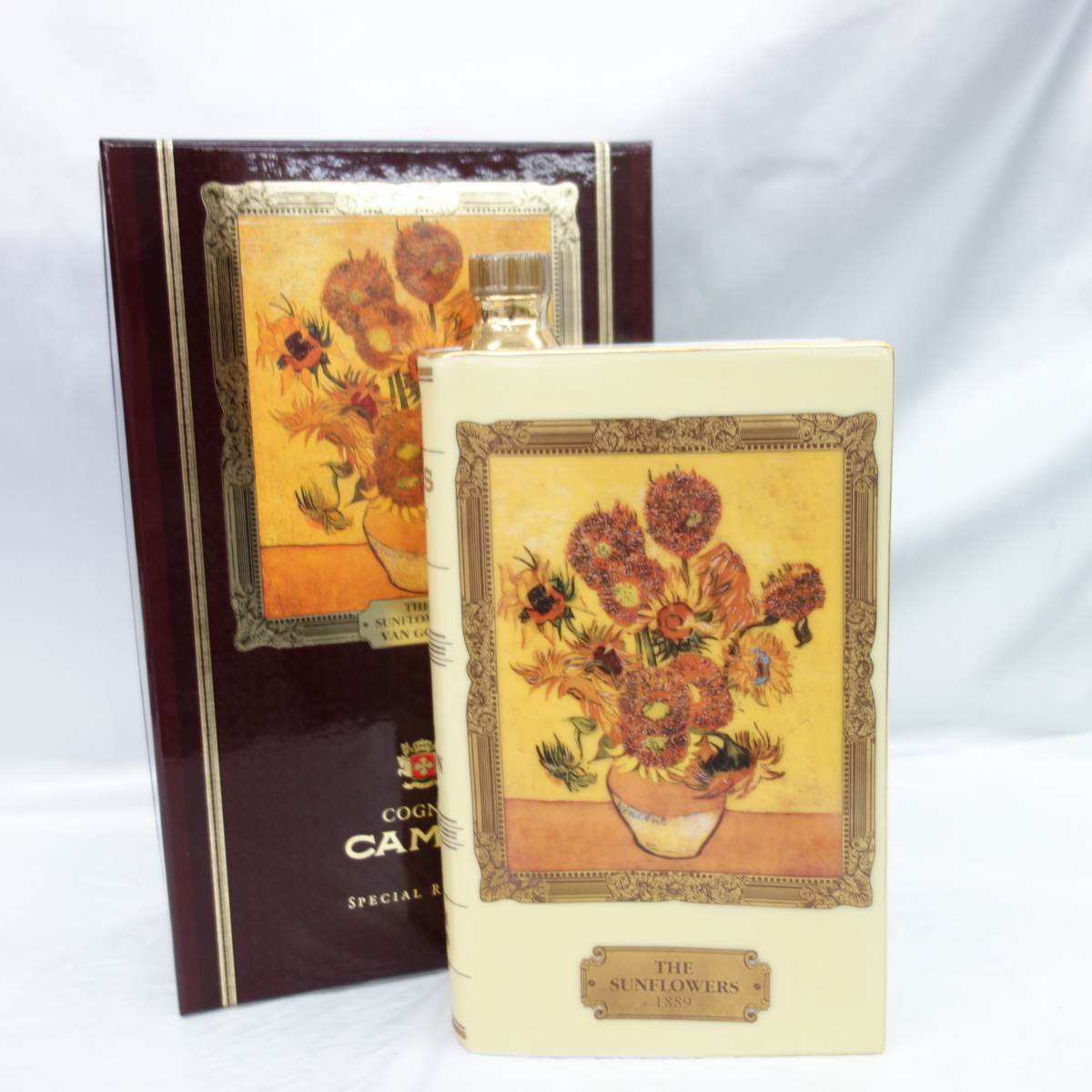コニャック カミュ ブック型 ゴッホ ひまわり マスターズコレクション