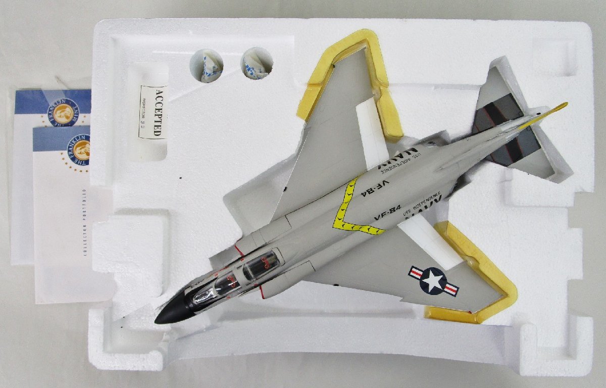 大得価，2025 FRANKLIN MINT 1/48 F4-PHANTOM JOLLY ROGER VF-84 203