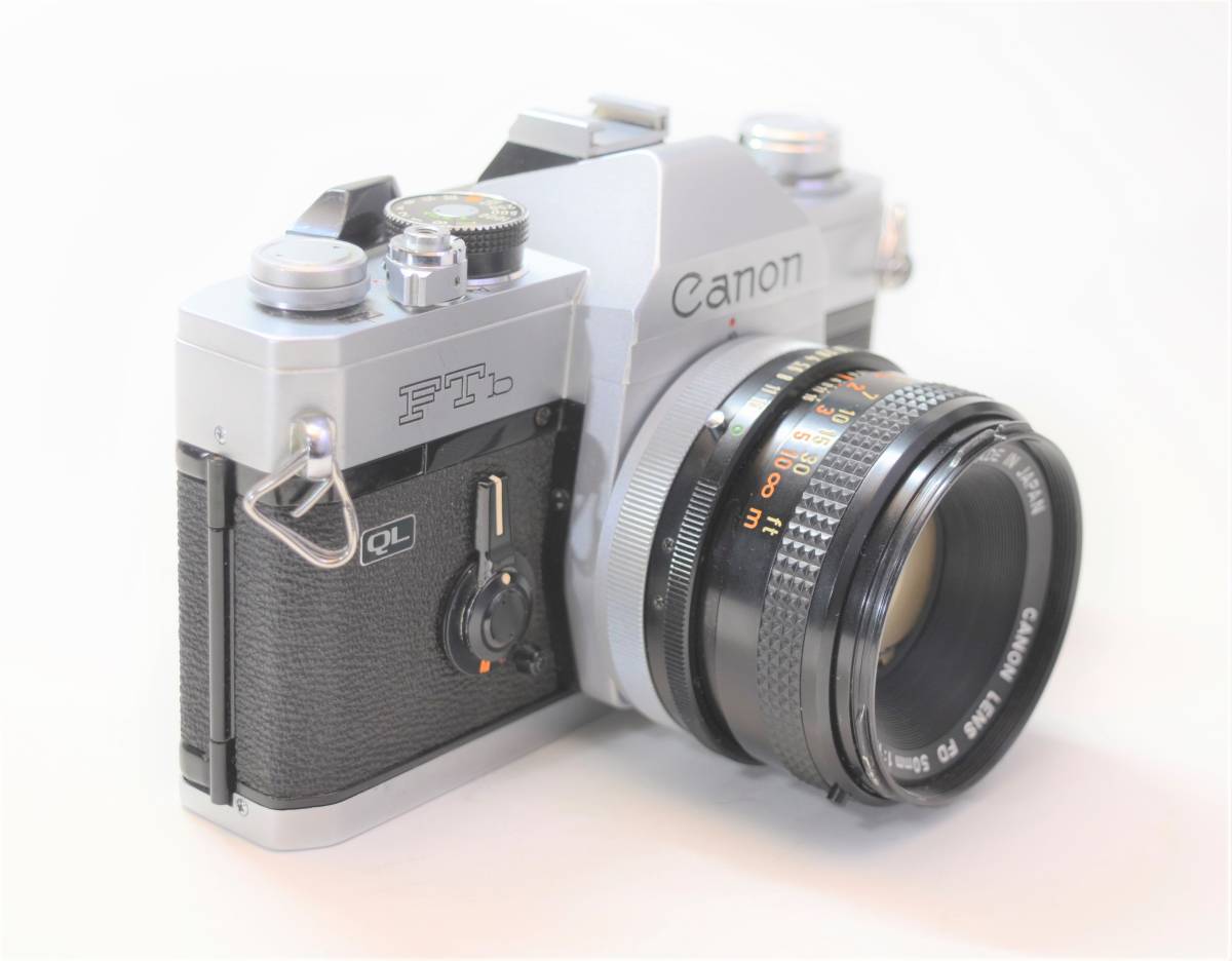 キャノン Canon FTb シルバー & FD 50mm F1.8 #32 Canon FTb
