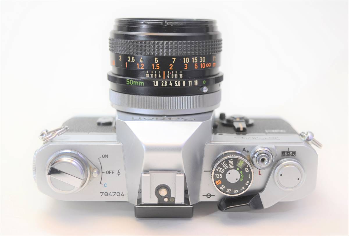 キャノン Canon FTb シルバー & FD 50mm F1.8 #32 Canon FTb