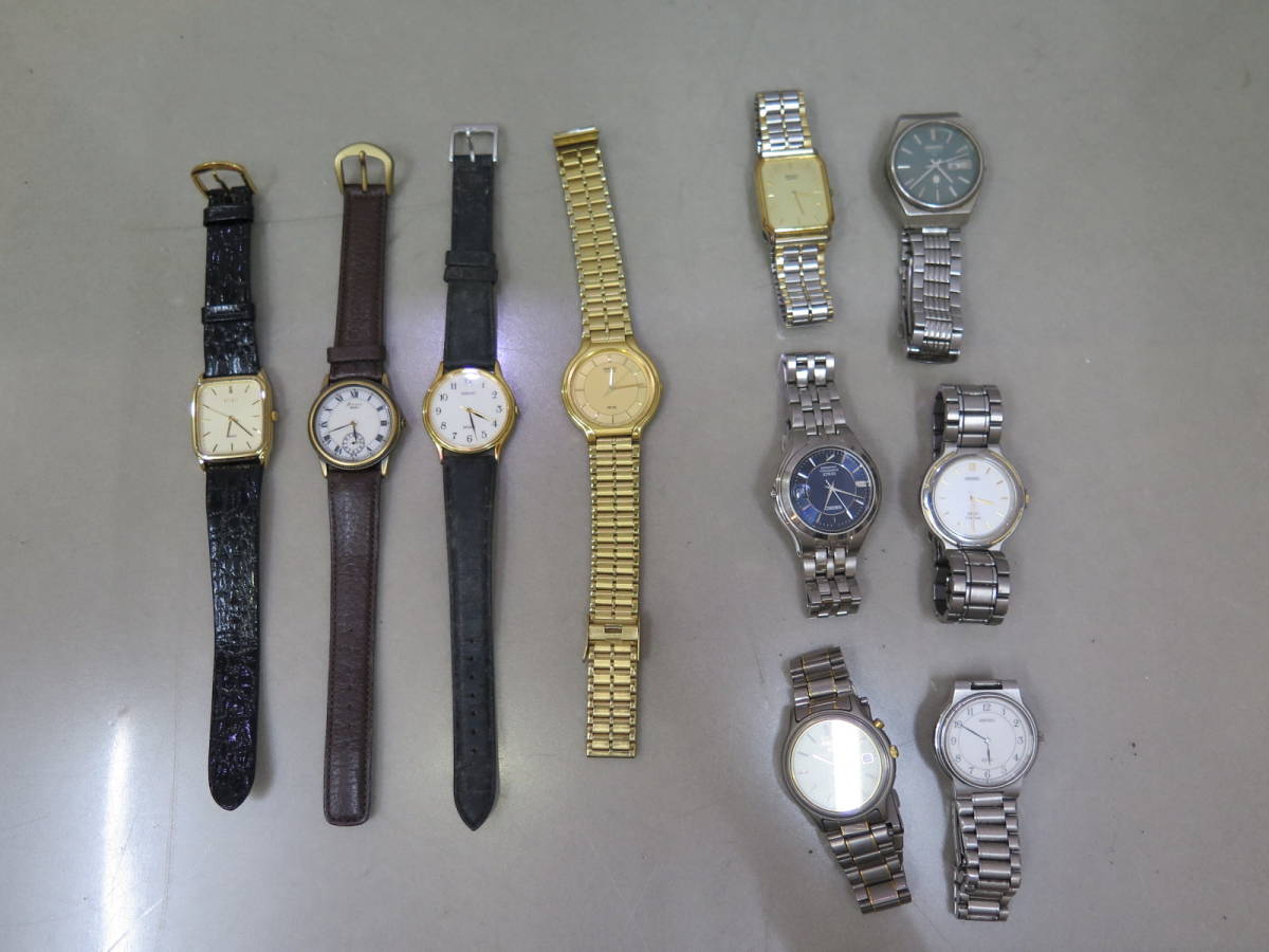 1円 SEIKO セイコー 腕時計 いろいろまとめて 計10点③(その他)｜売買され