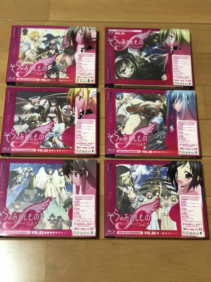そらのおとしもの～第1期 全7巻・第2期 全6巻一部は未開封。第2期はBD