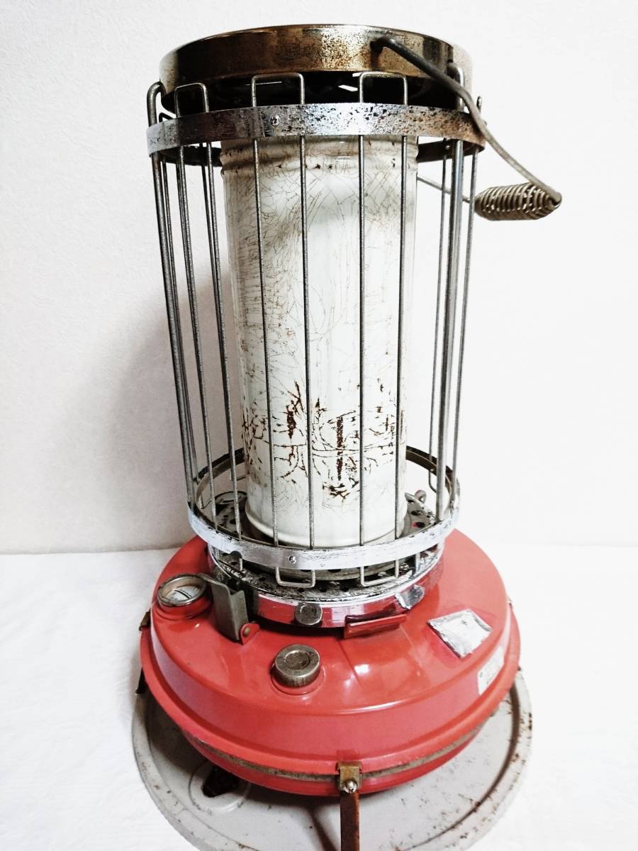 日立 1963年式 芯上下式対流形 石油ストーブ OVC-421 【ジャンク品 