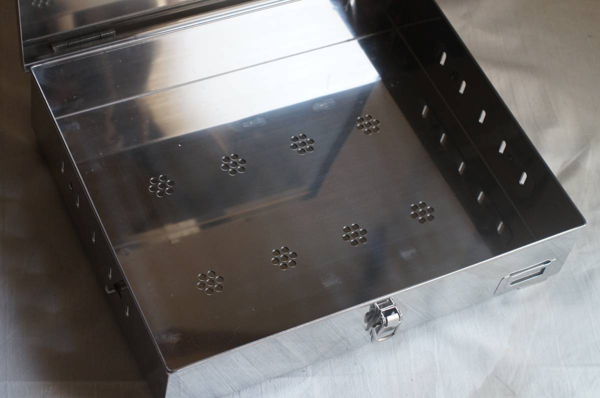 ●メディカルケース 医療ケース 救急箱 シンプル スクウェア ヴィンテージ アンティーク_8