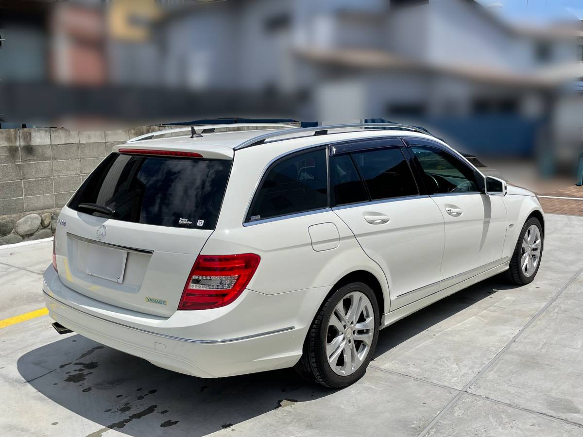 元法人オーナー】外装美車 メルセデスベンツ Cクラスワゴン w204後期
