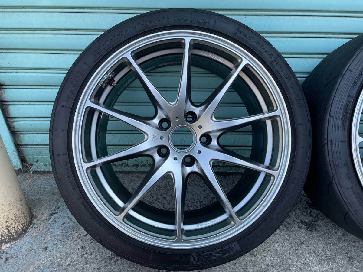 中古】RAYS VR G25 鍛造 18インチ 8.5J インセット42 PCD112 レイズ 