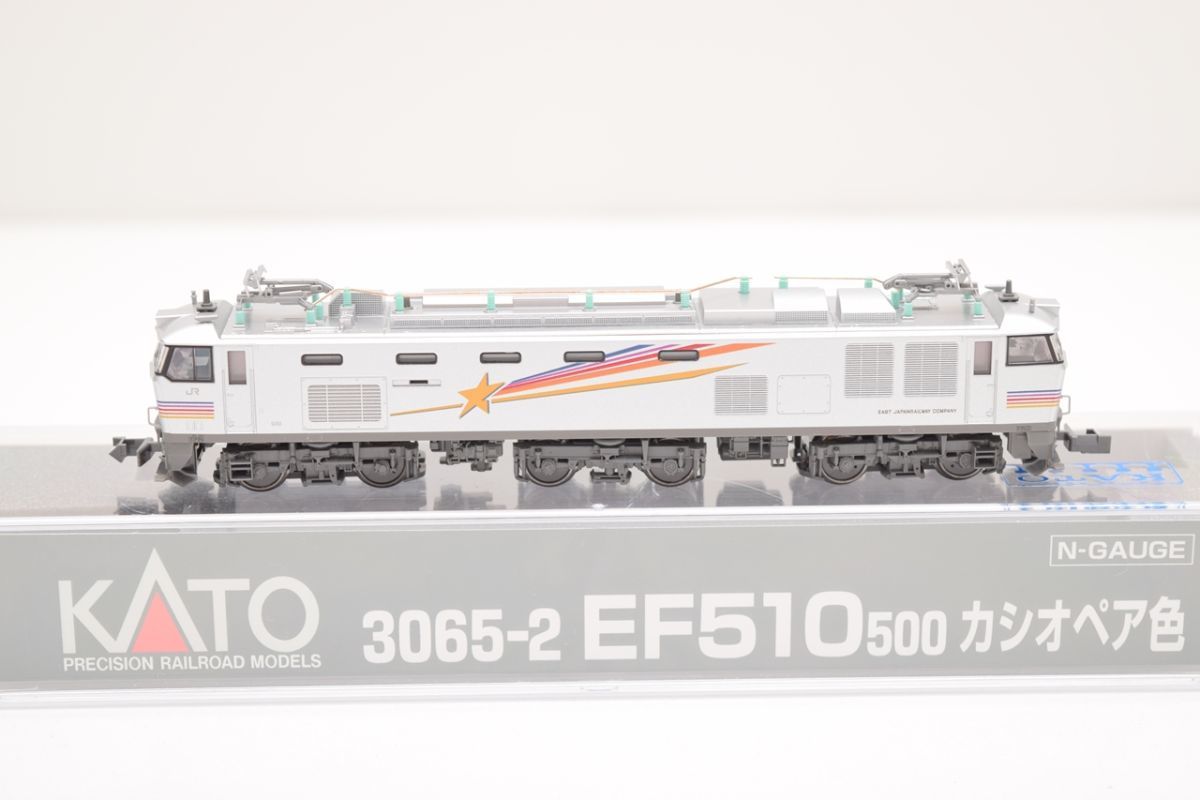 ☆KATO カトー 3065-2 ◇ EF510 500 カシオペア色 電気機関車 ⁄ 311465