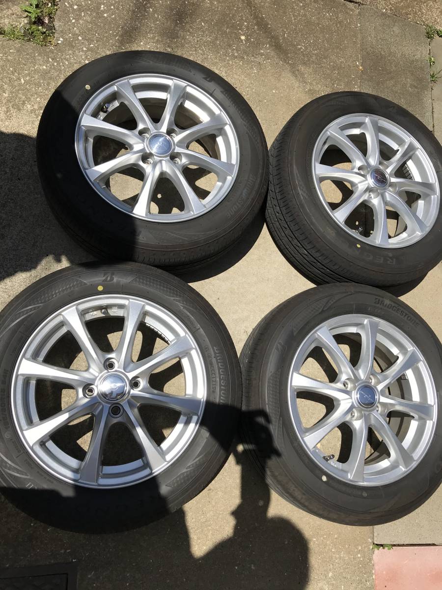 ブリヂストン レグノGRX2 185/60R15 ホンダ用ホイールセット4本 