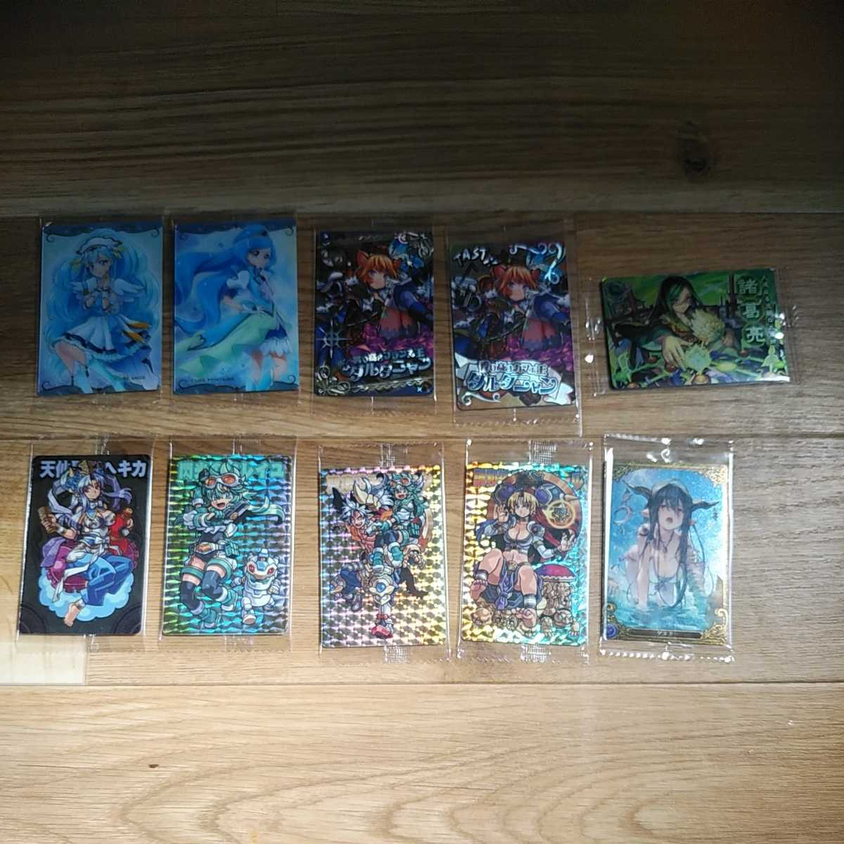 ウエハースカード10枚セット プリキュア モンスト 森羅万象チョコ グランブルーファンタジー その他 売買されたオークション情報 Yahooの商品情報をアーカイブ公開 オークファン Aucfan Com