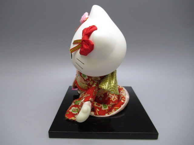 新品】ハローキティ 日本人形 葉月彩々 あすなろ舎 サンリオ 陶器製