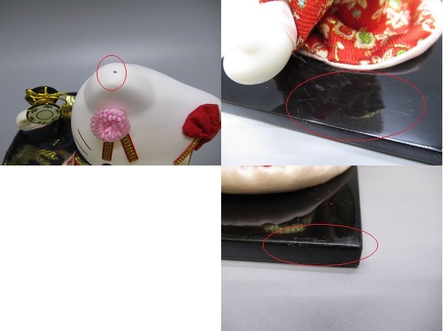 新品】ハローキティ 日本人形 葉月彩々 あすなろ舎 サンリオ 陶器製