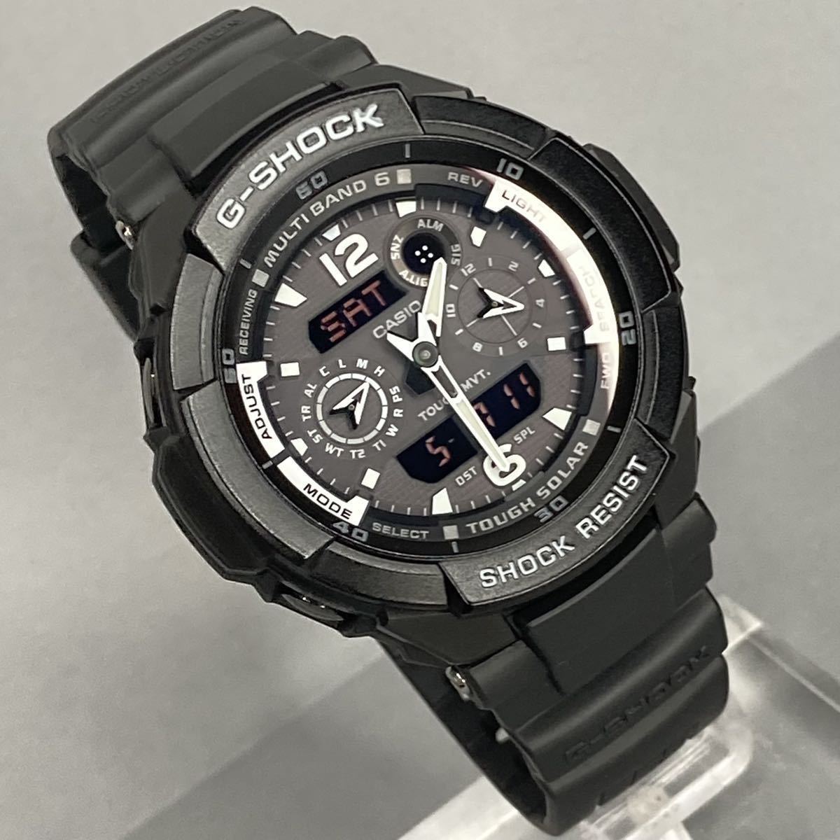 未使用同様 極美品G-SHOCK GW-3500BB-1AJF スカイコックピット タフ 