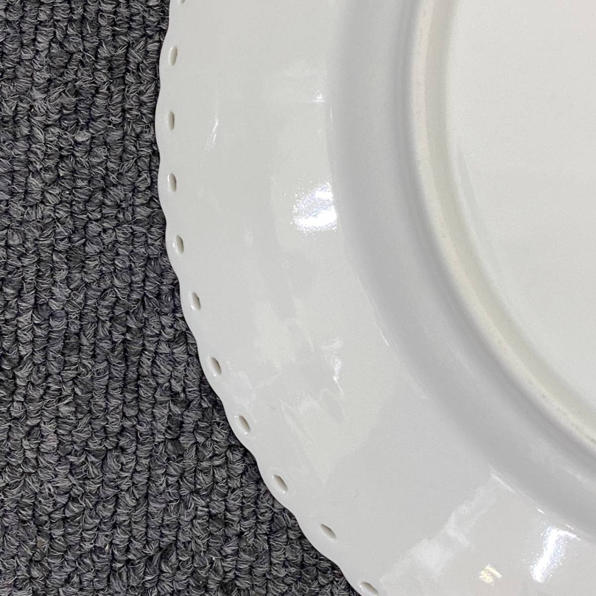 C-9647【１円～】ロイヤルコペンハーゲン おまとめ ブルーフルーテッドプレイン フルレース お皿 プレート ６客セット まとめ売り_4