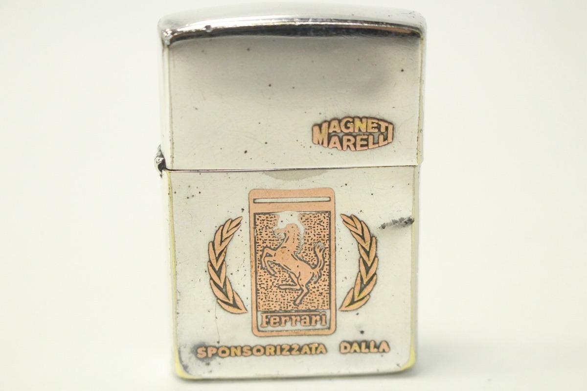Magneti Marelli ジッポー Ferrari⁄フェラーリ 92年製の買取実績 ZIPPO 
