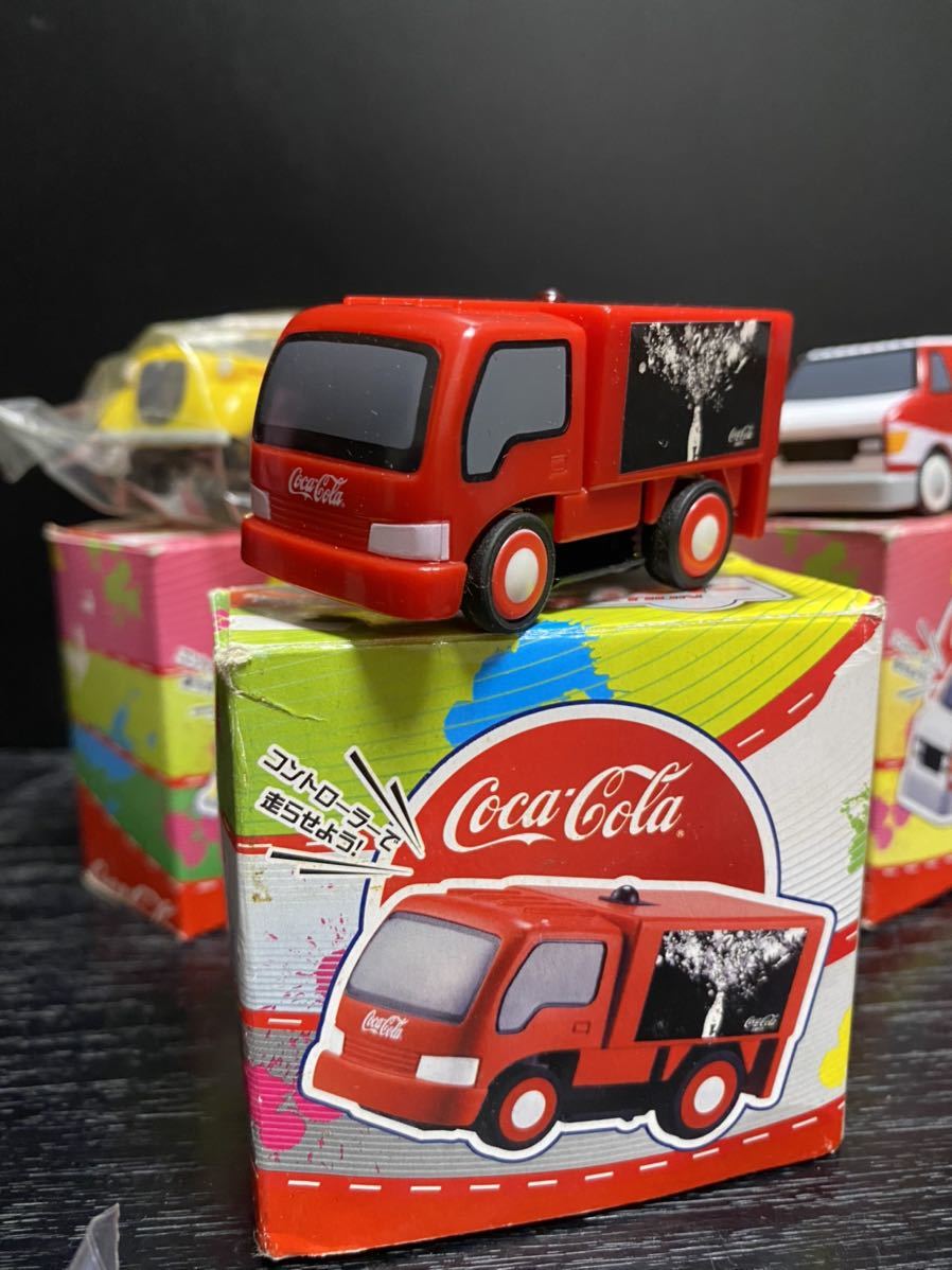 Coca-Cola リモコンカー 4個セット ノベルティ 限定 箱付き コカ
