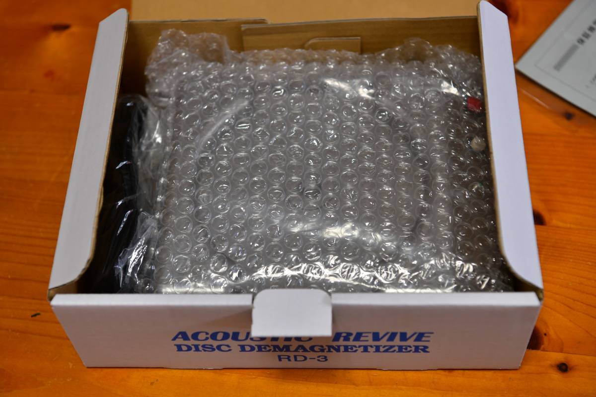 人気，得価 ACOUSTIC REVIVE DISC DEMAGNETIZER RD-3 貴陽石処理