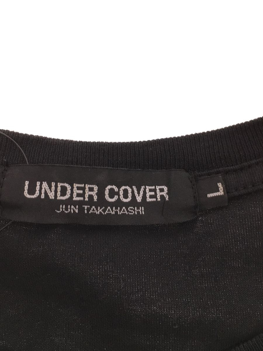 UNDERCOVER◆Tシャツ/L/コットン/BLK/目隠し熊/目隠しベアー/ユーベアー/U-bear UNDERCOVER | Tシャツ 23AW サイズ:4 calm