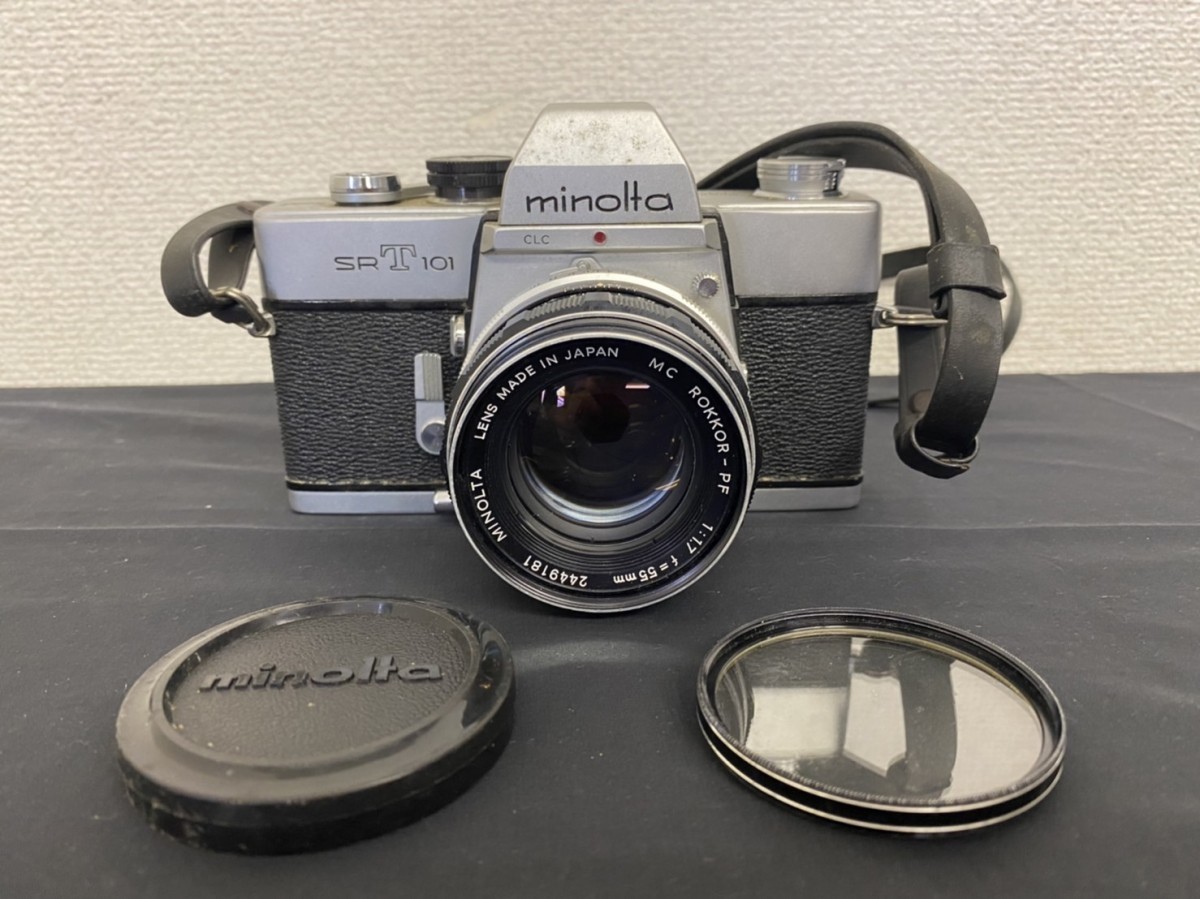 minolta ミノルタ SRT101 1:1.7 f＝55㎜ ROKKOR-PF シャッター音× 中古