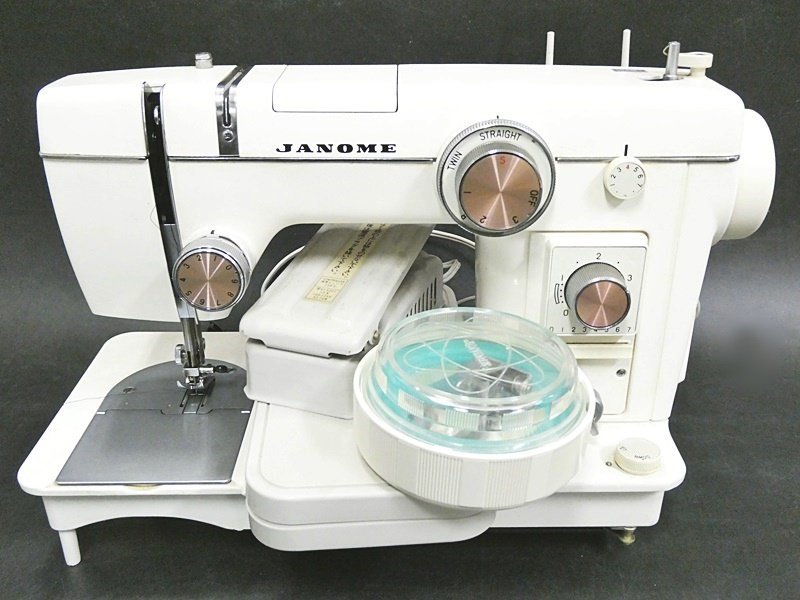 JANOME ぬっ ミシン 802 ホワイト