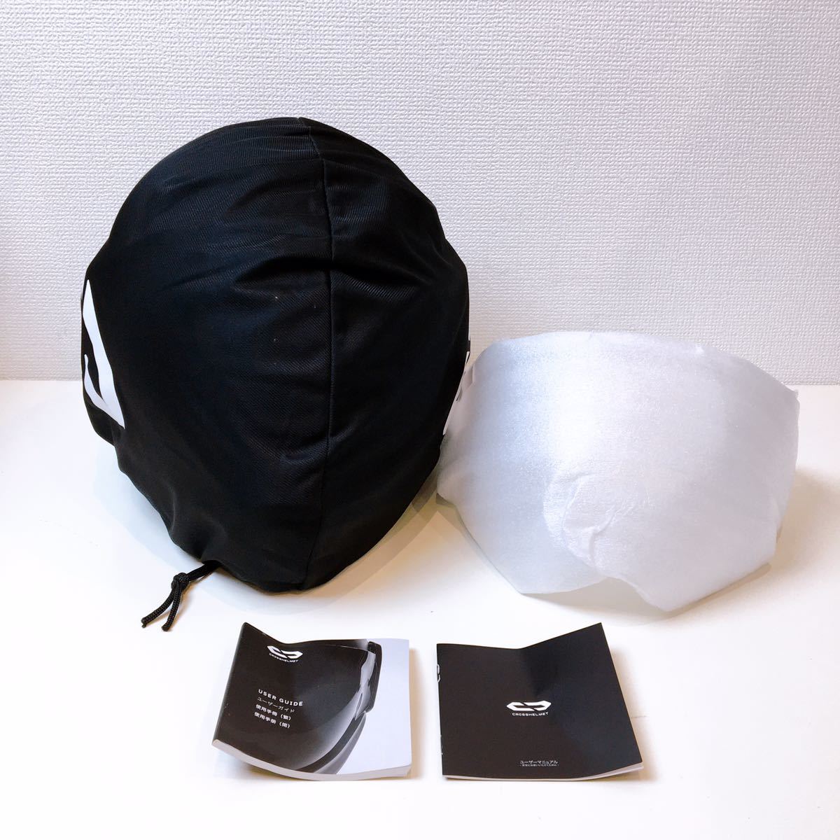49【未使用】CROSSHELMET X1 クロスヘルメット DOT M2(59-60cm 