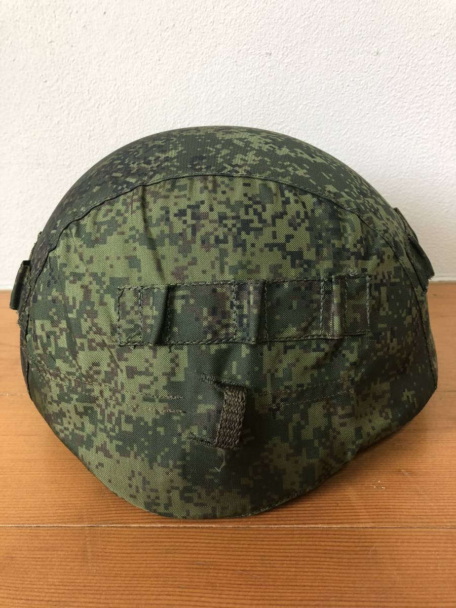 ロシア軍 実物 6B7-1M ヘルメット サイズ2 フローラカバー付き Amazon