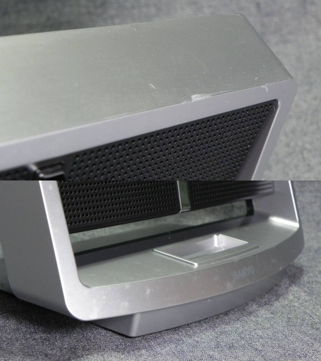 n1601▽サンヨー ラジオ ICレコーダー ICR-RS110M＋スピーカー ドック