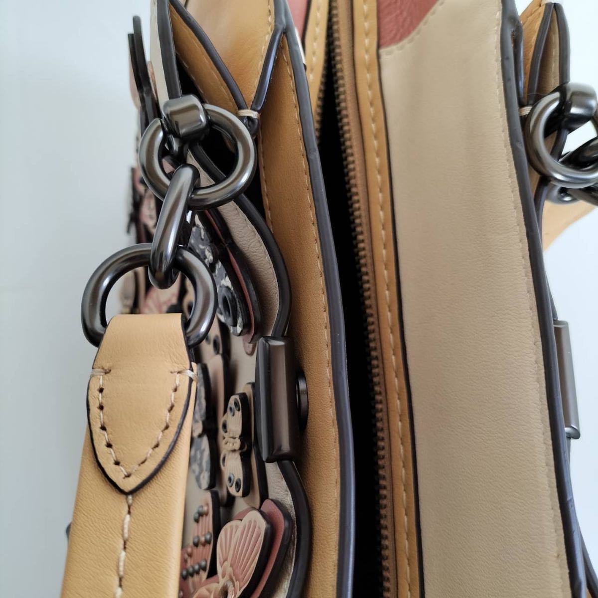 【超美品】 COACH コーチ ドリーマー バタフライ ショルダーバッグ 1円スタート 【超美品】 COACH コーチ ドリーマー バタフライ