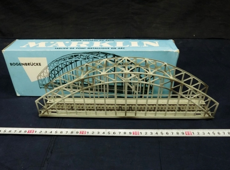 L4669 メルクリン Marklin 7163 金属製 鉄橋 陸橋 レール 線路 HO