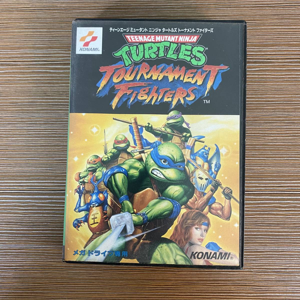 SEGA mega drive MD メガドライブ TMNT トーナメントファイターズ 