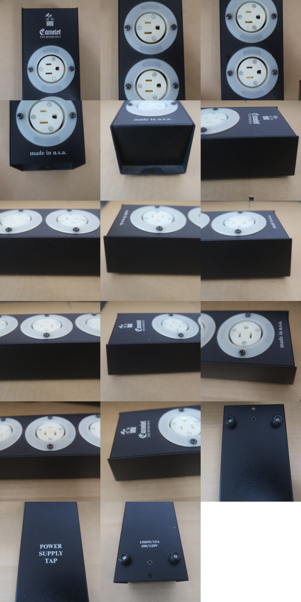 Q07974【発送可!】CAMELOT TECHNOLOGY キャメロットテクノロジー Power Supply TAP-3 電源タップ