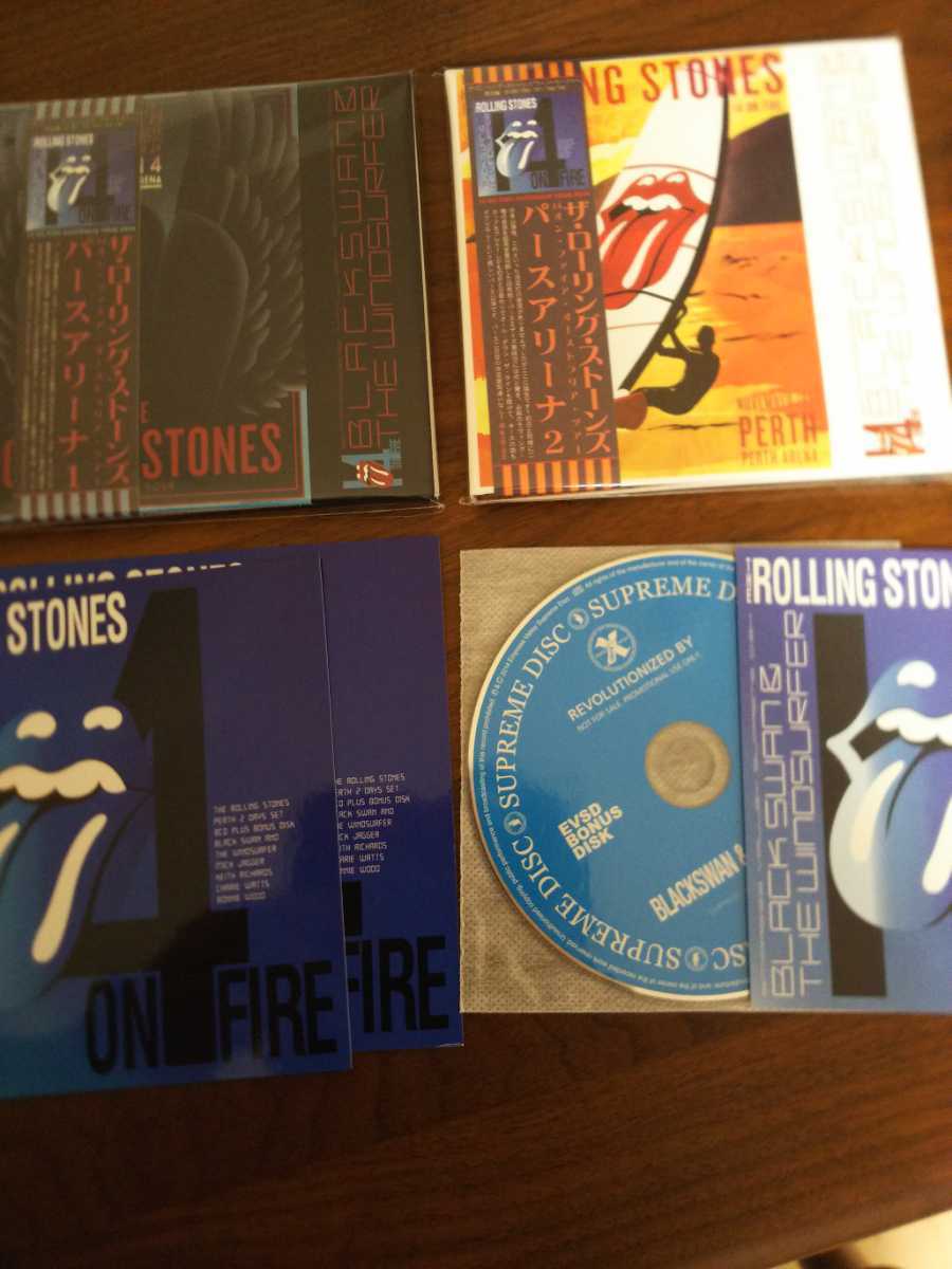 100%新品，2026 ROLLING STONES BLACK SWAN & THE WINDSURFER EMPRESS VALLEY + BONUS DISC(Rolling Stones)｜売買されたオークション情報、yahooの商品情報をアーカイブ公開 - オークファン R
