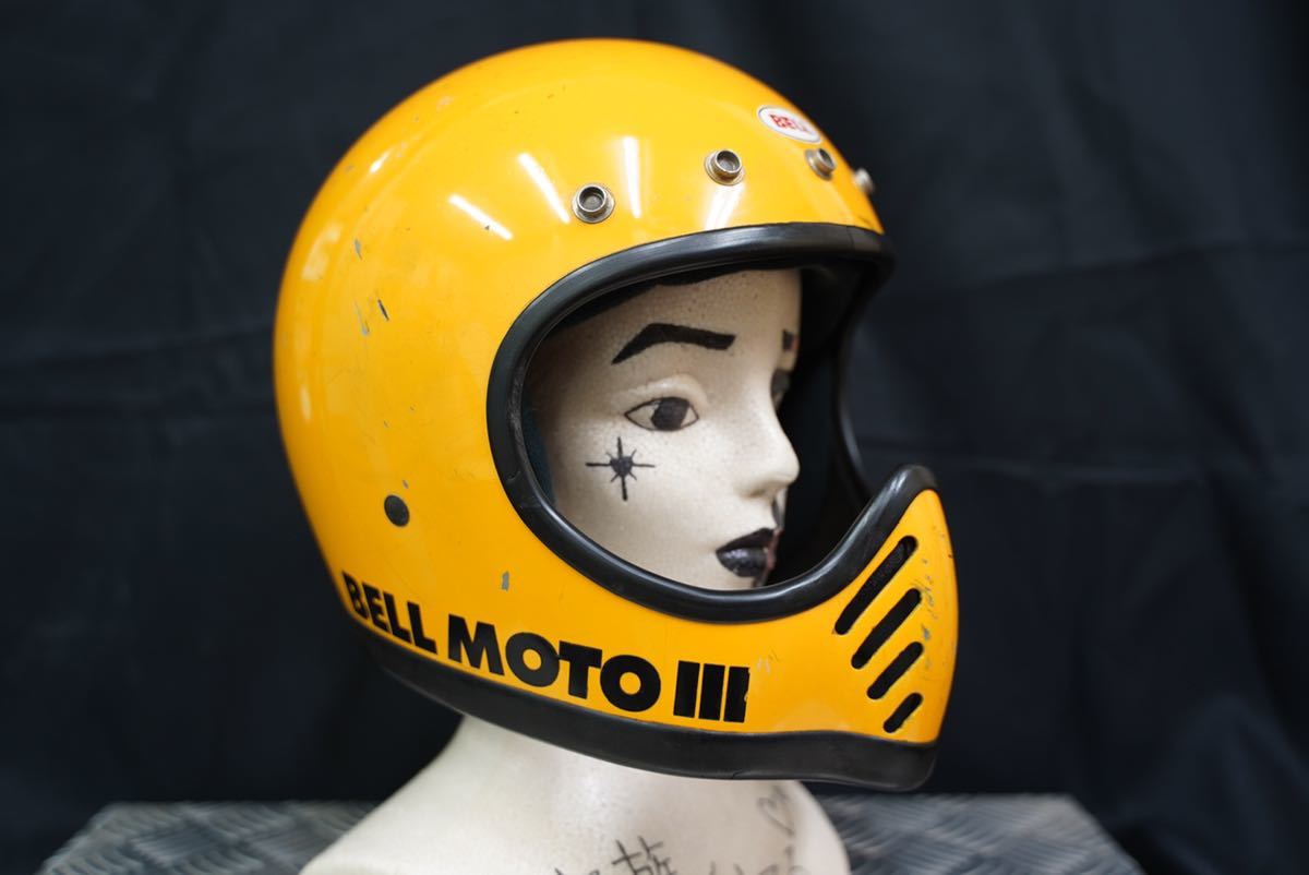 BELL MOTO3 Bell Vintage - MOTO 0 Moto3 1 希少ビンテージ1975年 