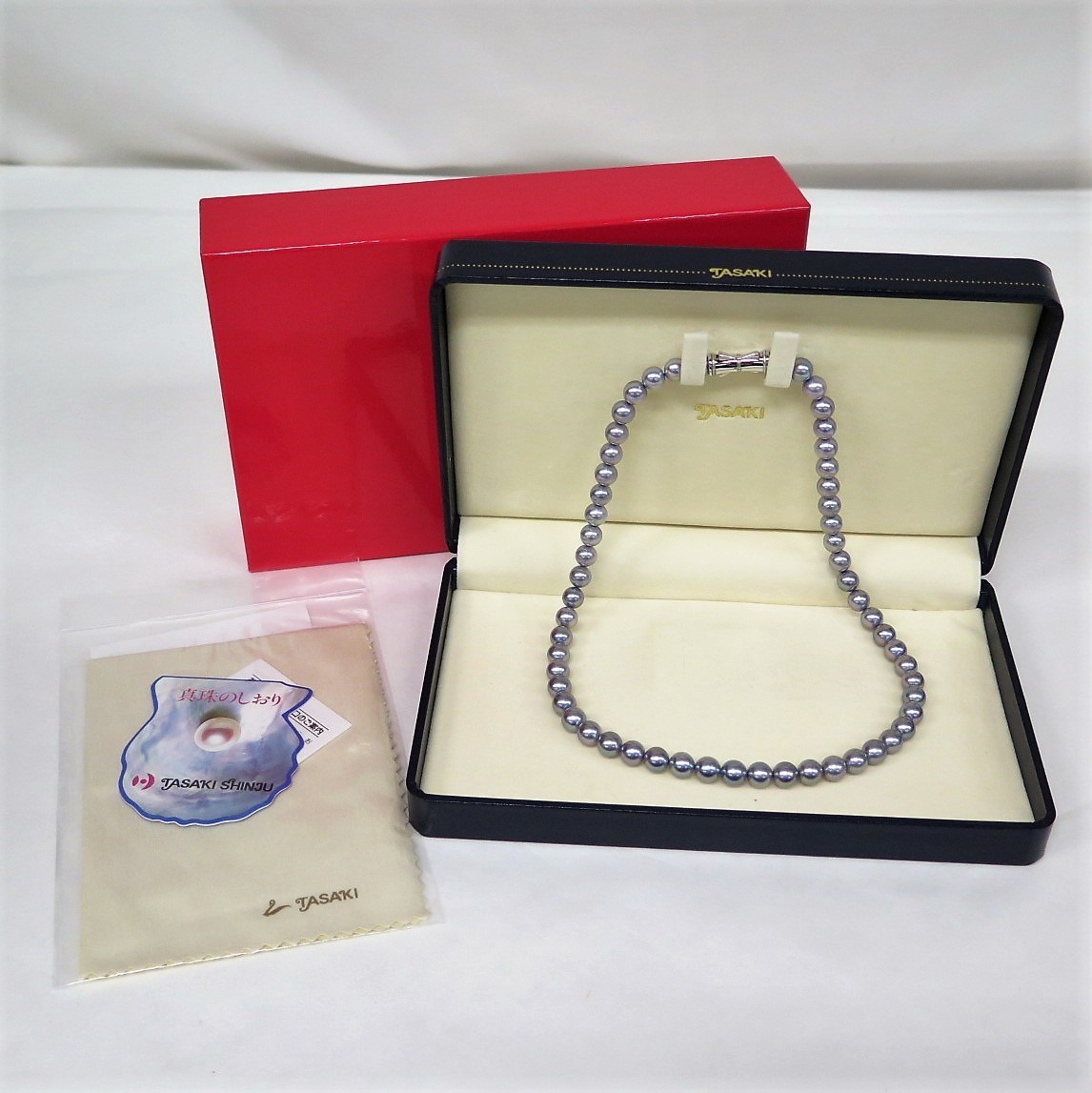 1円 Tasaki タサキ 1連 ブルーパール ネックレス 箱付 Y176 t Y商品 ネックレス ペンダント チョーカー 売買されたオークション情報 Yahooの商品情報をアーカイブ公開 オークファン Aucfan Com