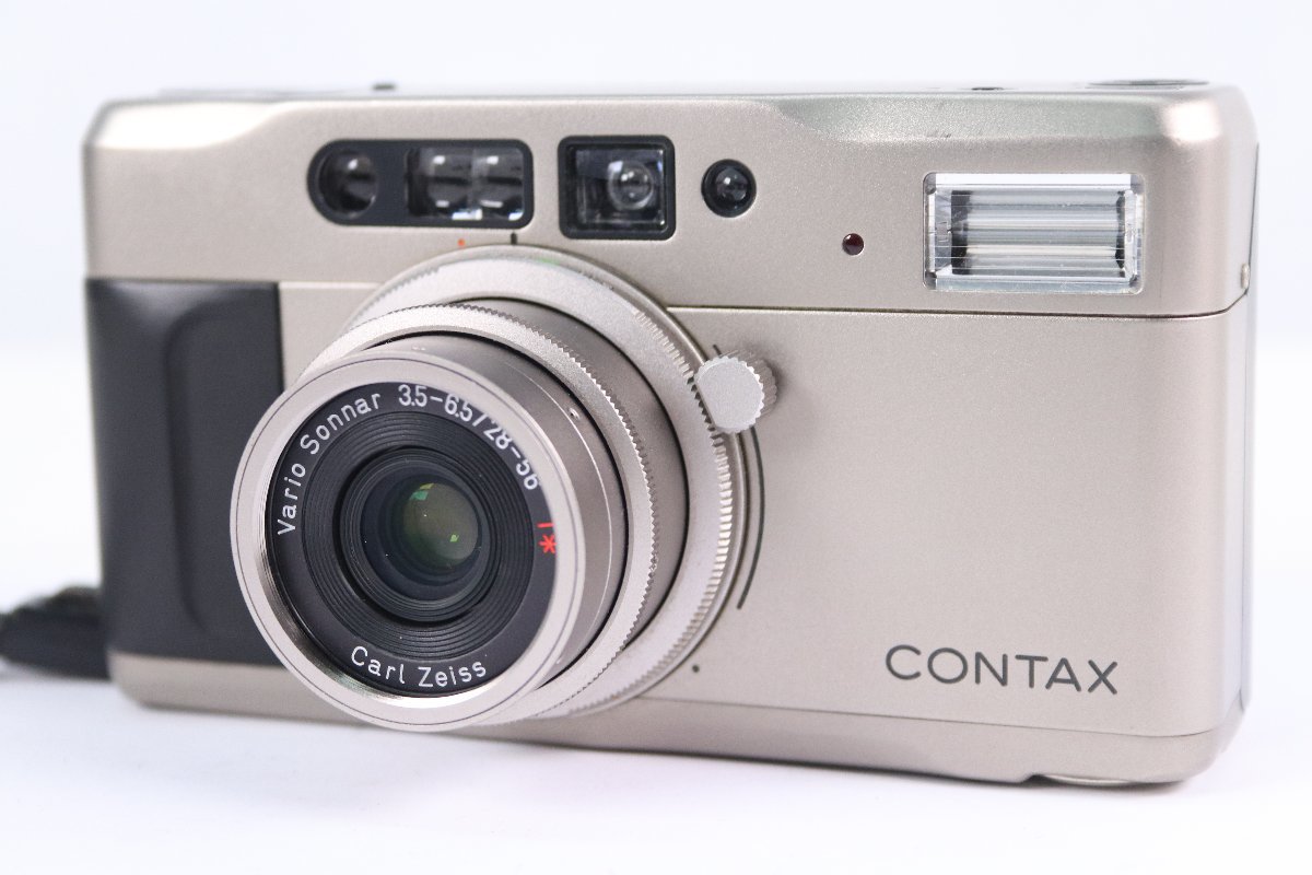 【ジャンク】CONTAX コンタックス TVS Carl Zeiss Vario Sonnar F3.5-6.5 28-56mm T* コンパクトカメラ フィルムカメラ 36786-Y TVS コンタックス CONTAX 35-70mm 一部難あり品CONTAX コンパクトカメラ