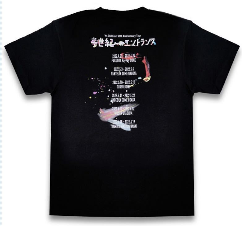 Mr.Children 半世紀へのエントランス Tシャツ ネイビー Sサイズ 戻ろ