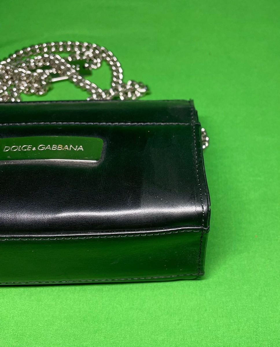 ショルダーバッグ D&G ドルチェ&ガッバーナ 美品 チェーン