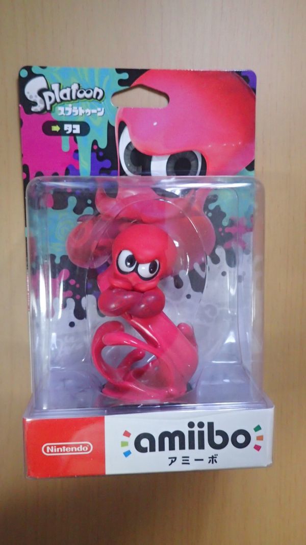 新品未開封 amiibo アミーボ スプラトゥーン タコ 定形外送料最安300円