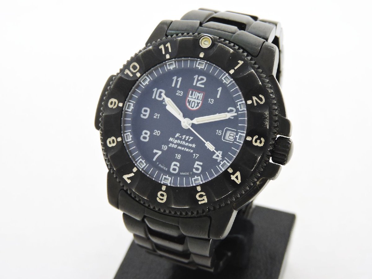 F-117 Luminox Watch Nighthawk Pilot x Skunk 0 - 1 Series Heritage 