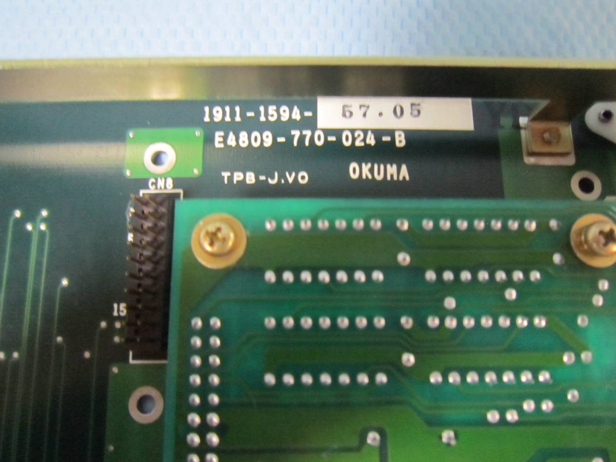 OKUMA CCP BOARD E4809-770-024-B(電材、配電用品)｜売買された 