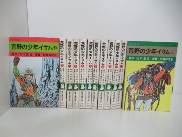 荒野の少年イサム 昭和レトロ 漫画 全12巻セット 文庫本 全巻初版 全12