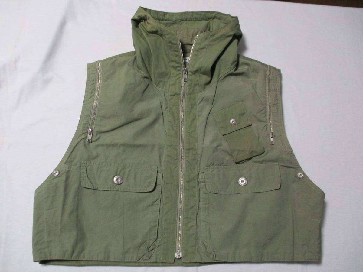 新品未使用 ○C.P. COMPANY/BONEVILLE サイズ48 ブルゾンベスト(袖収納 