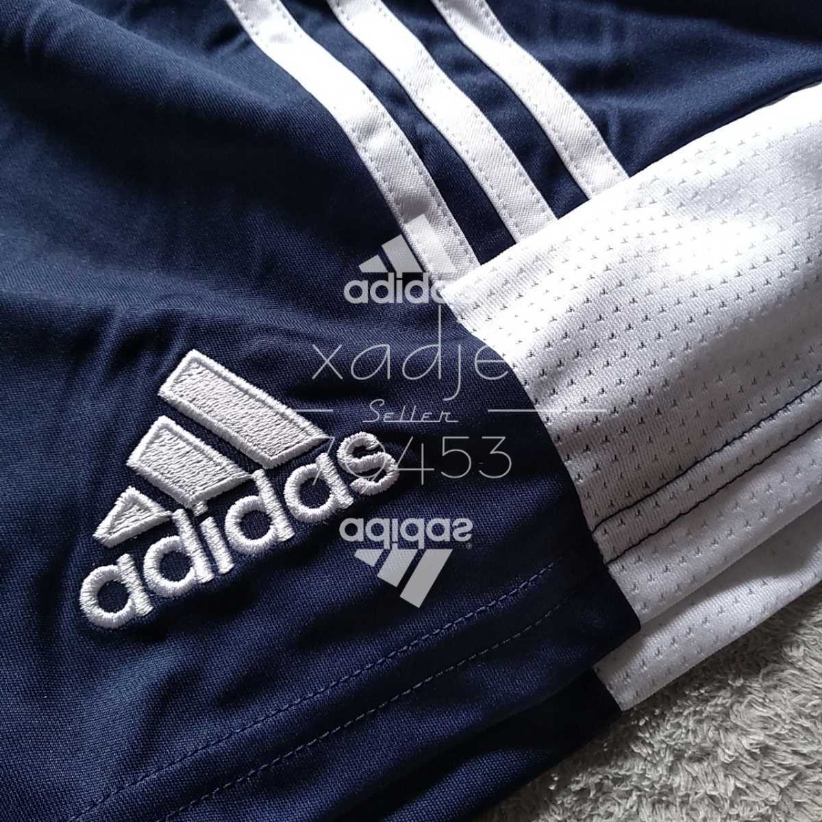 Adidas アディダス L ハーフパンツ ブラック ライン 蛍光 黄色 黒 日本に ハーフパンツ