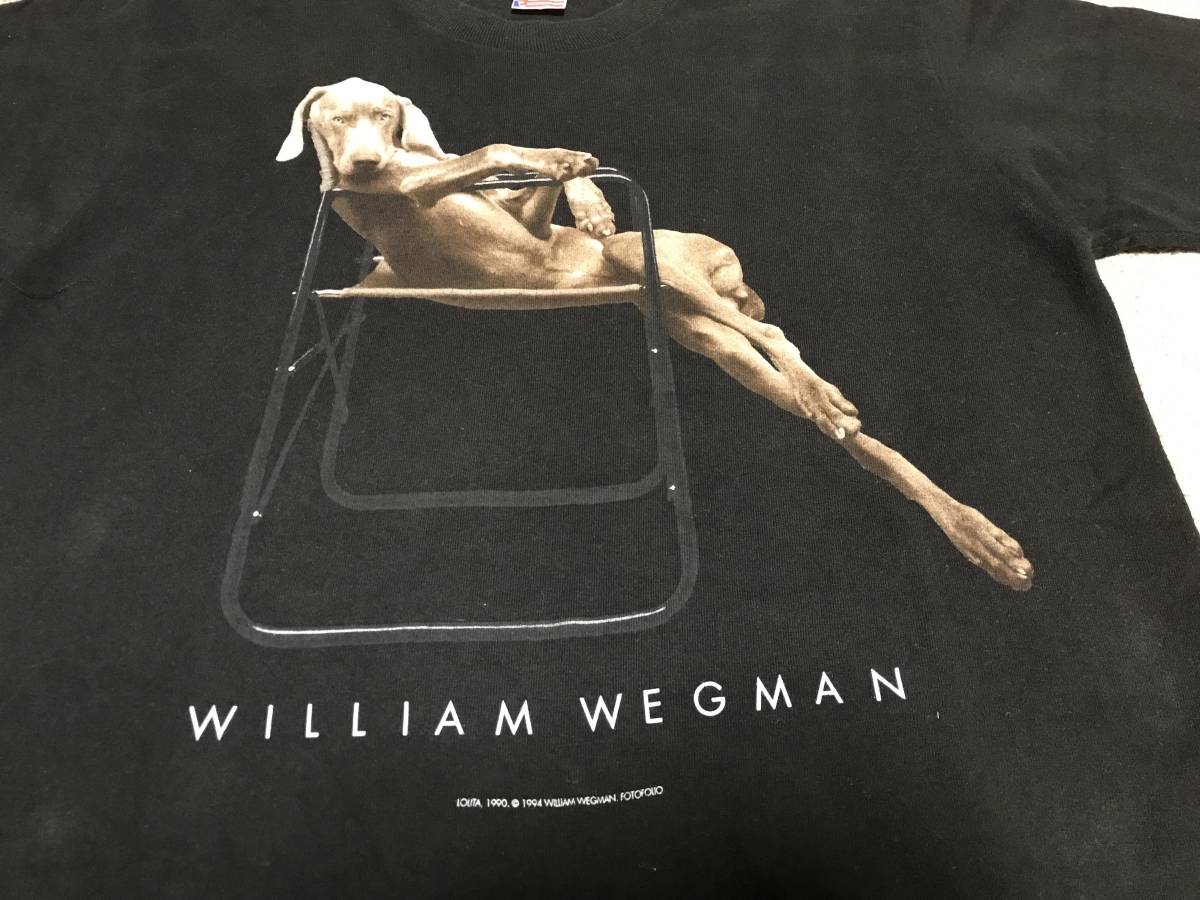 激レア William wegman vintage tee shirt 90s メンズ
