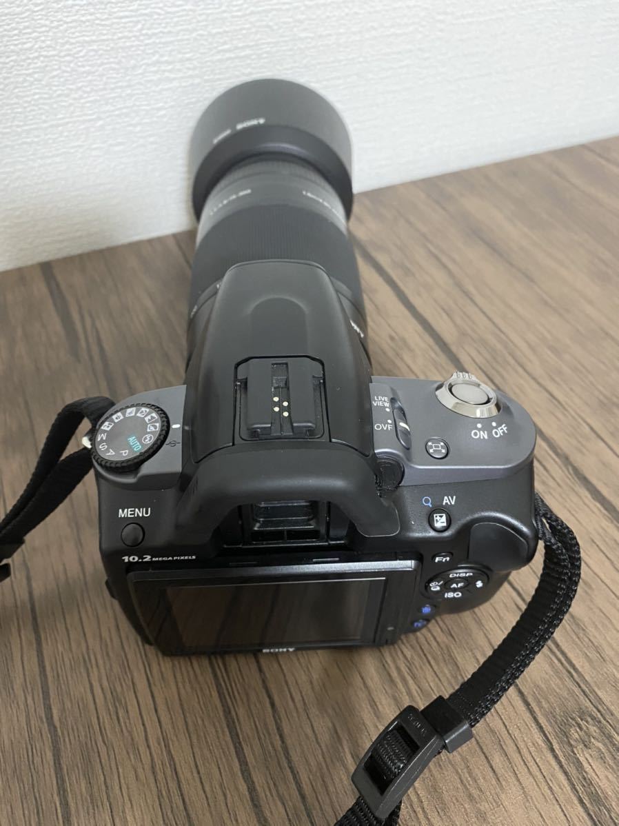 【美品】SONY α330 DSLR-A330L DT18-55mm F3.5-5.6SAM Zoom Lens Kit ソニーデジタル一眼レフ カメラ 動作確認済 Sony Alpha DSLR-A330 DT18-55 Exc レンズ