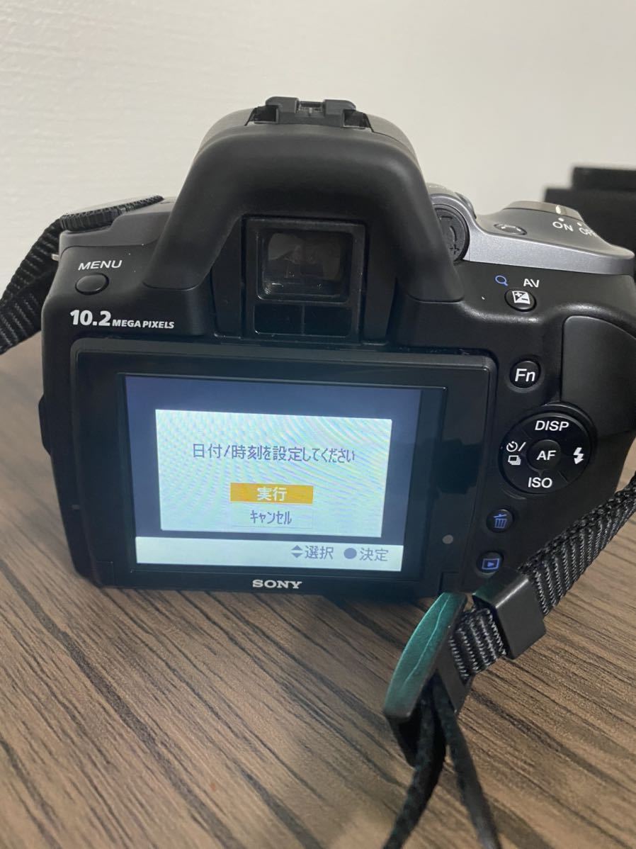 【美品】SONY α330 DSLR-A330L DT18-55mm F3.5-5.6SAM Zoom Lens Kit ソニーデジタル一眼レフ カメラ 動作確認済 Sony Alpha DSLR-A330 DT18-55 Exc レンズ