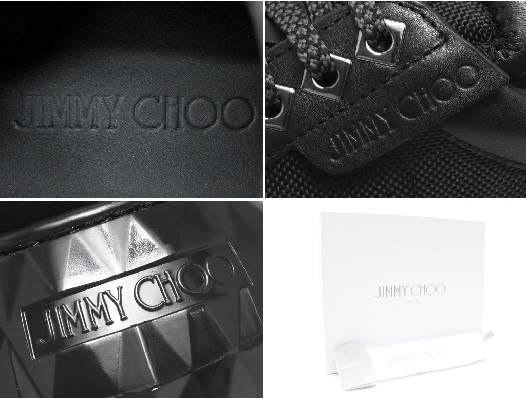 15万新品◆41=26㎝◆JIMMY CHOOジミーチュウ◆DIAMONDスニーカー黒 | ジミー 15万新品◇41=26㎝◇JIMMY Black II&frasl;M エクストレーム