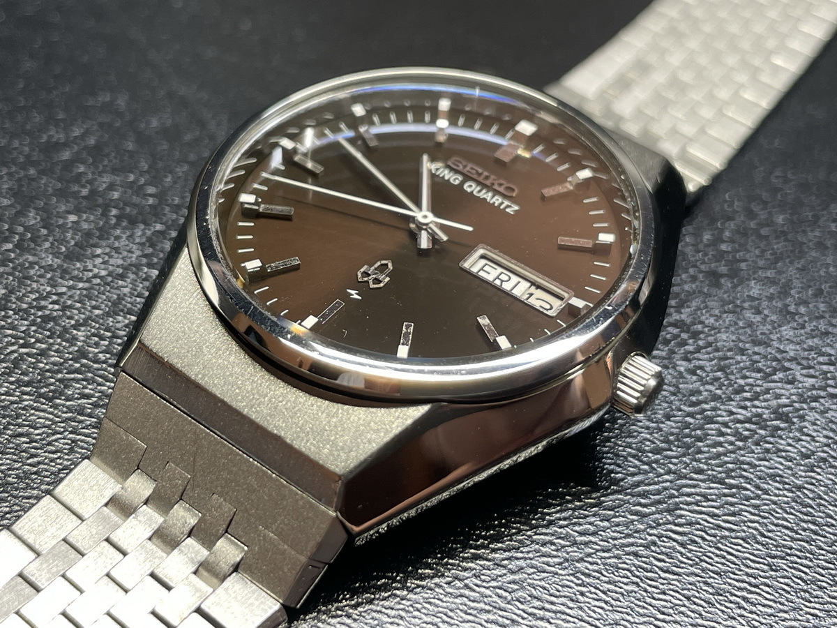 OH済】Seiko KING QUARTZ セイコー キング クォーツ 0853-8040 (Cal 