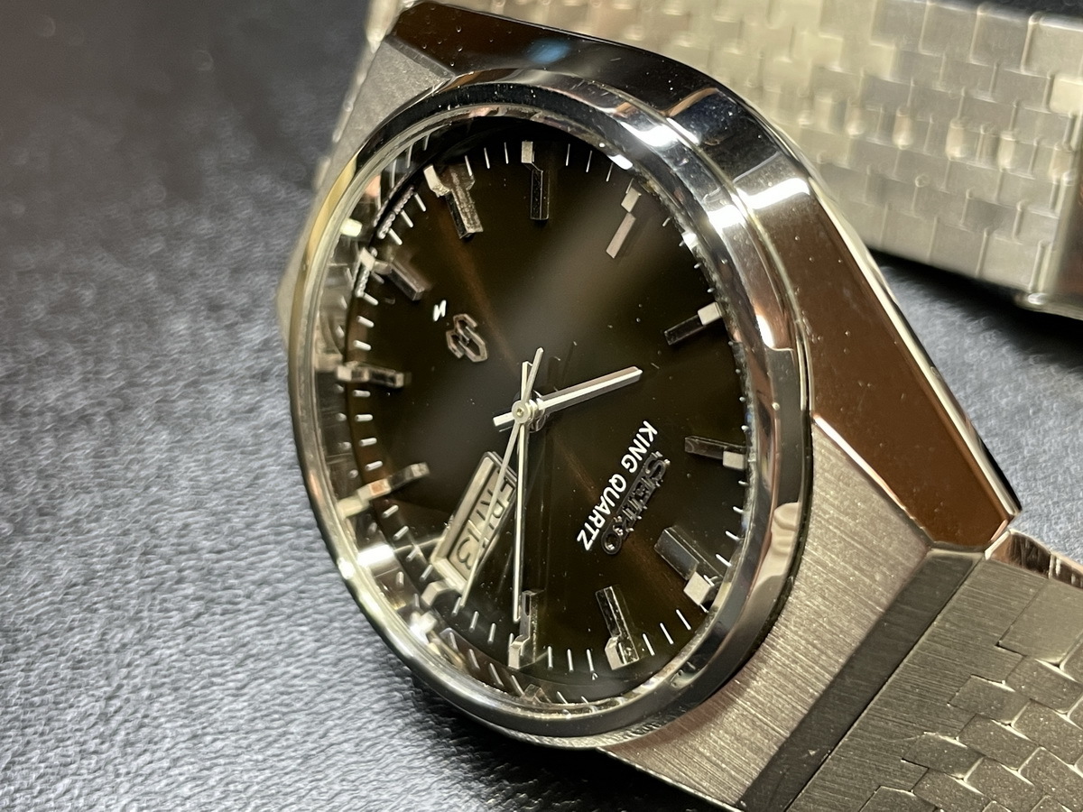 OH済】Seiko KING QUARTZ セイコー キング クォーツ 0853-8040 (Cal 
